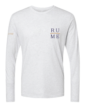 Load image into Gallery viewer, RUME Tri-Blend Long Sleeve Crew