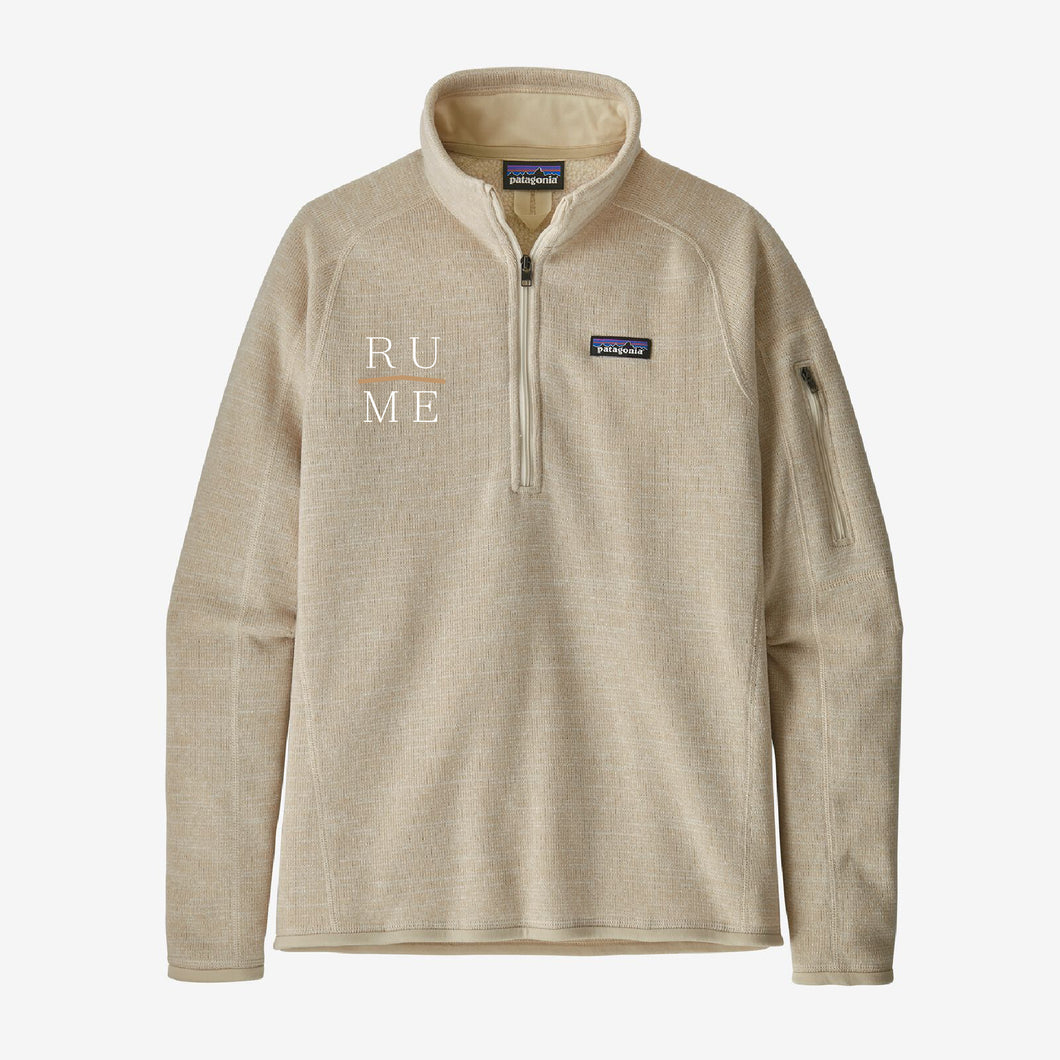 RUME Women's Patagonia Fleece Better Sweater 1/4-Zip
